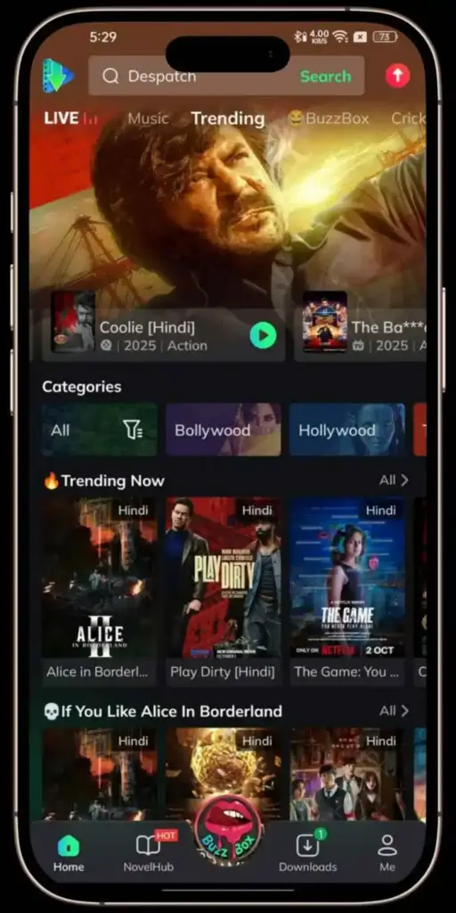 MovieBox App Download Official V3.2 for Android Updated 2026 Elegant UI